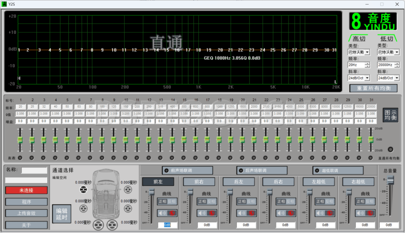 8音度8YINDU Y2S老款电脑DSP调音软件下载