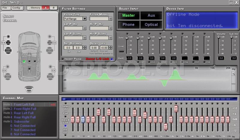 欧迪臣audison BitTenD电脑DSP调音软件下载